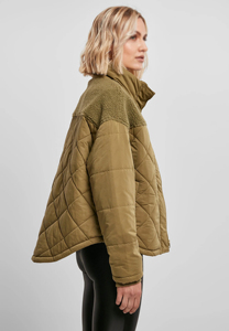 2025 otoño nueva moda mujer manga Regular corto Casual invierno Teddy abrigo chaqueta con botón de Metal solapa transpirable - Product Image 6