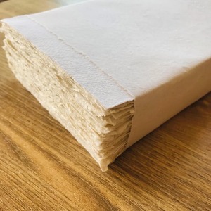 จํานวนมาก 320gsm 140lb 100 และ 200 ผ้าขนหนูผ้าฝ้าย 100% ทําด้วยมือ DeckleEdge - Product Image 2