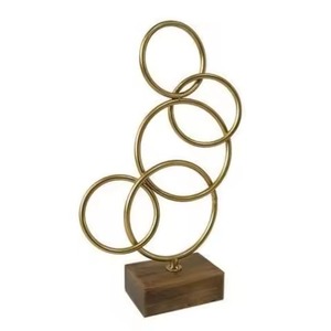 Escultura de mesa lujosa y moderna, pareja encantadora, artesanía para caminar, diseño de Metal para decoración de hogar y oficina - Product Image 2