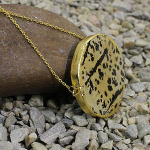 Hecho a mano cadenas finas collar Colección Imagen jaspe piedra preciosa joyería hecha a mano - Product Image 4