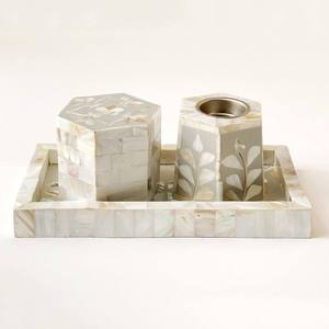 Portavelas lacado en plata, soporte de velas lacadas de alta calidad, venta al por mayor, decoración para cafetería y restaurante - Product Image 3