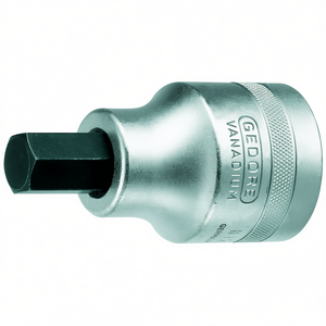 Gedore 1'' Screwdriver Bit <b>Socket</b> for Metric In-Hex <b>Screws</b> - Product Image 3