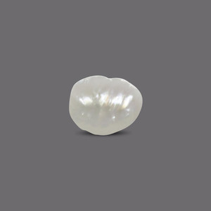 Perla de Agua Dulce Natural Blanca Suelta Basra Pearl de 6.33 Quilates para Joyería y Fabricación de Joyas - Product Image 1