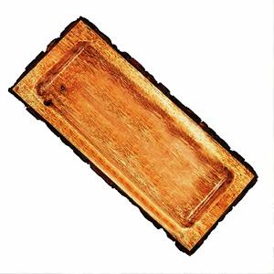 Plateau en métal artisanal multifonctionnel, repose-cuillère personnalisé, couleur sur mesure, fait main, écologique, compatible lave-vaisselle et four - Product Image 1