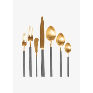 Premium Quality Wholesale From India Best Selling Stainless Steel <b>Cutlery</b> <b>Set</b> Flatware <b>Gold</b> <b>Cutlery</b> <b>Set</b> for Restaurant Hotel - Product Image 5