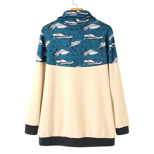 Logo personnalisable imprimé sweat à capuche surdimensionné sweat à capuche lourd nouveau sweat à capuche décontracté pour femmes - Product Image 2