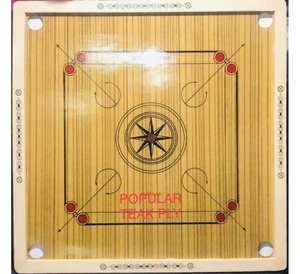 Carrom Board pour adultes et jeunes Haute qualité Meilleur bois fait Carrom Board Indoor Sports Board Jeu de société à vendre - Product Image 1