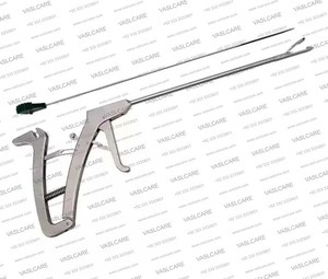 Passer de suture Scorpion pour arthroscopie du genou, droit, 1 aiguille, acier inoxydable allemand de haute qualité, manuel, approuvé CE, Vaslcare - Product Image 5