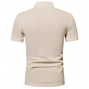 Vêtements de rue élégants sur mesure pour hommes pour T-shirts polo de haute qualité 100% coton prix de gros - Product Image 4