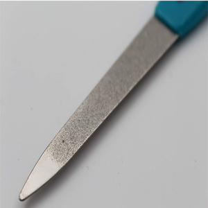German Stainless Steel Double Side Nail <b>File</b> Beautiful Handle Nail <b>File</b> 100/180 Glass Nail <b>File</b> For beauty With Customized Sized - Product Image 5