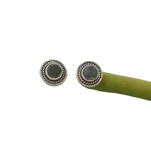Boucles d'oreilles en argent sterling 925 avec pierre précieuse Labradorite Design populaire pour mariages anniversaires bijoux en ligne en gros - Product Image 2