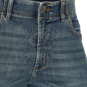 Pantalon décontracté tendance, durable, respirant, confortable, coupe droite légère, 100 % coton, pour un usage mode. - Product Image 4