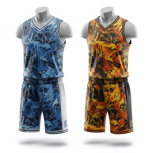 Uniforme de Baloncesto Personalizado 2026 |   Conjunto de Camiseta y Pantalones Cortos de Sublimación Completa |   Número del Nombre del Equipo |   Fábrica OEM al por Mayor - Product Image 4