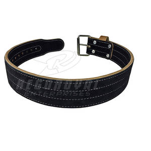 Logotipo personalizado de alta calidad gimnasio Fitness entrenamiento potencia levantamiento de pesas cuero de vaca cinturón de energía para adultos - Product Image 6