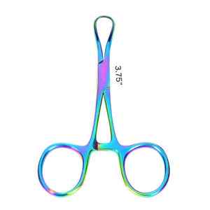 คีมหนีบผ้าแบบแมนนวลทำจากสแตนเลสเครื่องมือทางการแพทย์ที่มีความแม่นยำนำกลับมาใช้ใหม่ได้เครื่องมือทางการแพทย์สำหรับโรงพยาบาลดูแลสุขภาพ - Product Image 3