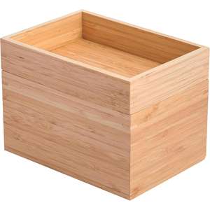 MSV - Boîte de rangement polyvalente - 2 compartiments empilables - Gamme ISALYS - Rangement pour maquillage, bijoux, accessoires - - Product Image 1