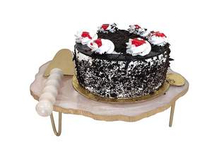 Support à gâteau en résine design avec un design artistique multicouche multicolore, support à gâteau moderne en résine avec une fabrication artisanale de qualité supérieure et durable - Product Image 2
