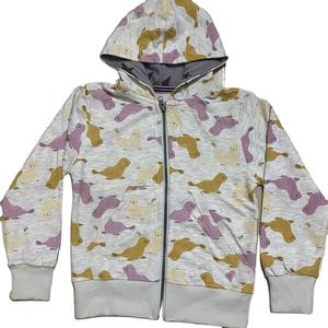 Ventes directes d'usine, sweat-shirt pour enfant, fille et garçon, impression et design personnalisés, 100% coton, fermeture éclair, 330 GSM, multicolores - Product Image 4