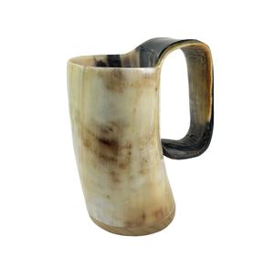 Mug à boire en corne véritable, artisanat, mug en corne de buffle de qualité supérieure, nouveau artisanat, designer de pointe - Product Image 2