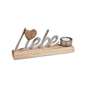 Centre de table décoratif de Noël unique avec textures en couches, y compris base en bois cristal et éclairage doux - Product Image 1