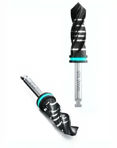 5.2mm Dental Implant External Irrigation Drills Black Titanium Coated Hardened longer life Surgery Surgical Stainless