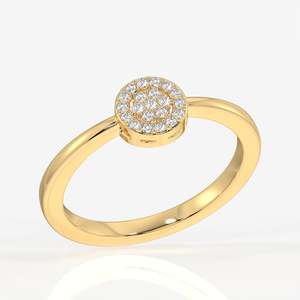 Anillo de Plata de Ley con Moissanita y Diamantes, Brillo Etéreo, Elegante y Lujoso - Product Image 2