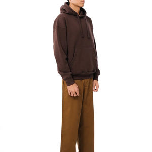 Sweat à capuche en polaire pour hommes Sweat-shirt pour hommes avec logo imprimé personnalisé Sweats à capuche personnalisés avec épaules tombantes pour hommes - Product Image 1