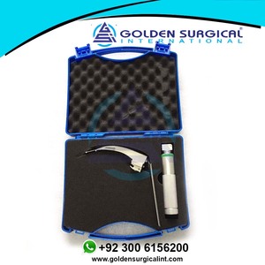 Laringoscopio Manual de Acero con Punta Flexible de Una Sola Hoja para Intubación Difícil, Instrumentos de Diagnóstico ORL Reutilizables - Product Image 3