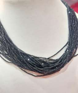 ลูกปัดหินสีดำทรงกลมขนาด2มม. พร้อมส่ง - Product Image 4