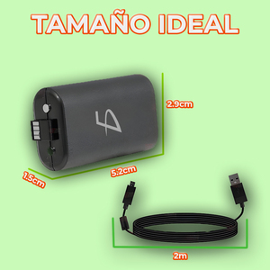 Accessorio Batteria Ricaricabile con Caricabatterie Compatibile con Xbox Series XS e Xbox One - Product Image 3