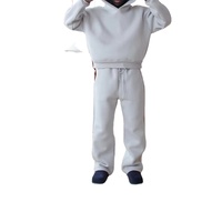 Conjuntos de Sudadera y Pantalón de Chándal Personalizados para Hombre, 500 g/m², Algodón/Poliéster, Corte Regular, Sudadera con Capucha de Forro Polar, Estilo Urbano, Diseño 2 en 1 para Otoño