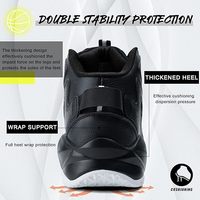 Chaussures de sport personnalisées de haute qualité pour hommes, durables, légères, respirantes, pour le basketball, à tige haute, pour terrain synthétique, été, printemps, décontractées