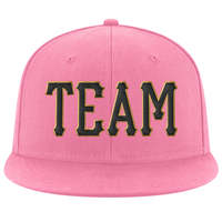 Gorra de Béisbol Deportiva Unisex de Alta Calidad, Personalizada, de Alta Gama, Estilo Hip-Hop, Color Rosa, Bordado 3D, 6 Paneles, Ajustable, para Fiestas y Viajes