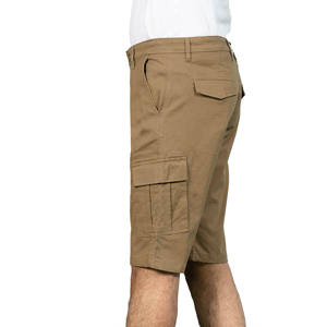 Venta caliente nuevos pantalones cortos de carga de moda para hombres logotipo personalizado impresión patrón sólido bolsillos delanteros ropa de calle verano venta corta - Product Image 3