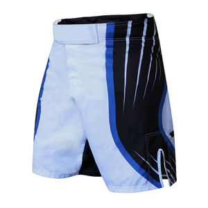 Pantalones cortos de lucha MMA personalizables Premium para hombre de alta calidad Ropa de artes marciales en blanco para artes marciales mixtas Pantalones cortos MMA al por mayor - Product Image 1