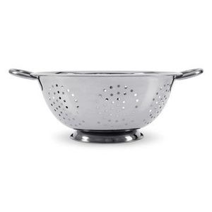 Stainless Steel Colander European Design Eco-Friendly Durable Construction Resists Bending Heavy <b>Pasta</b> Vegetable Washing - Product Image 6
