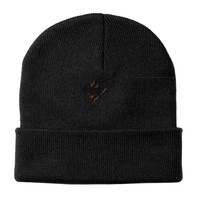 Bonnet en tricot chaud unisexe pour l'hiver - Bonnet côtelé élastique en acrylique doux personnalisé pour la vente en gros