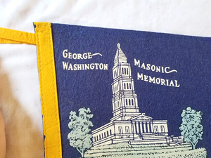 Master Mason Blue Lodge Banner Personalized <b>Machine</b> Embroidery Customized Low MOQ Masonic Regalia Banner top quality - Product Image 4