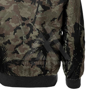 Chaqueta de bombardero de manga larga de sublimación de alta calidad, ropa de calle OEM Premium con chaqueta de bombardero con cremallera para hombres - Product Image 6