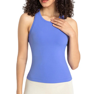 Gym Clothing Wholesale Bodybuilding Tank <b>Top</b> For Women Fitness Wear Solid Color Custom Size Women Tank <b>Top</b> - Product Image 1