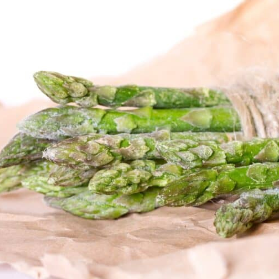 FROZEN ASPARAGUS SPEARS | NATURAL GREEN VEGETABLE | CLEAN LABEL | NON GMO