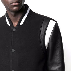 Custom Manufacturer High Quality Vintage Winter Men's Eco-Friendly Waterproof Reversible Baseball Letterman Varsity <b>Jackets</b> - Product Image 5