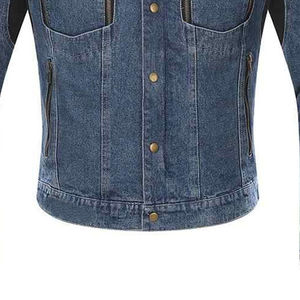 2025 nouveau Design de mode haute qualité hommes Denim veste prix de gros sur mesure coton matériel hommes Denim vestes - Product Image 5
