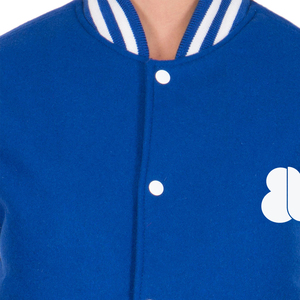 Service OEM ODM 2026 Veste universitaire à manches longues pour femmes Veste de baseball courte pour femmes Uniformes universitaires pour l'hiver - Product Image 5