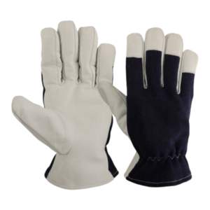 Vêtements de travail en cuir de chèvre Résistant aux étincelles Chaleur Réfléchissant Sécurité industrielle Construction Gants de jardin - Product Image 1