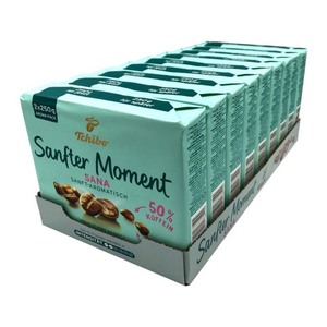 Sanfter Moment Tchibo SANA 50เปอร์เซ็นต์, เมล็ดกาแฟปราศจากคาเฟอีน500กรัมรสชาติอ่อนโยนเหมาะสำหรับร้านกาแฟ - Product Image 1