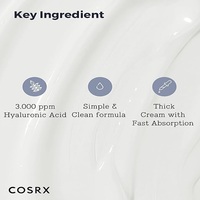 [COSRX] Crème intensive à l'acide hyaluronique 100ml fournisseur coréen de soins du visage cosmétiques coréens hydratant marque privée