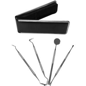 Juego de Instrumentos Dentales Manuales de Acero Inoxidable MEDIVA ESSENCE, Clase I, Alta Calidad, Reutilizables, Grado A+, Agarre Ergonómico, Certificado CE - Product Image 1