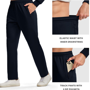 Conjunto Deportivo de Algodón Personalizado para Hombre, con Logotipo, para Correr, Estilo Urbano, con Cremallera y Capucha, para Invierno, Informal - Product Image 5