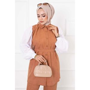 ชุด2ชิ้น2ชิ้นลายพีชแขนเสื้อ - Product Image 3